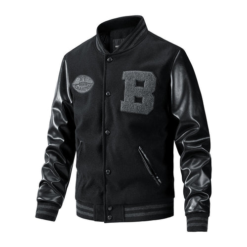 Herren Sportliche Collegejacke Echo Archiv