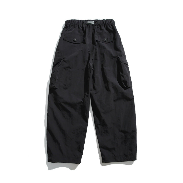 Herren Cargo-Hose im Utility‑Stil mit elastischem Bund und integriertem Gurt Echoarchiv