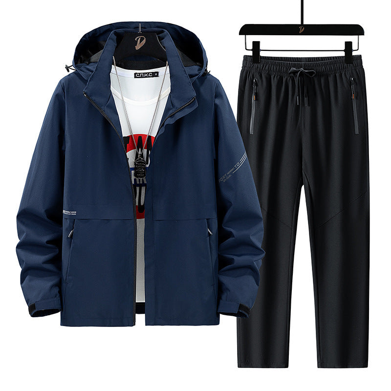 Herren Praktisches Sportset mit Jacke und Hose Echo Archiv