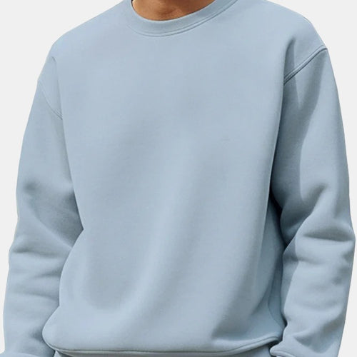 Herren lässiger Sweatpullover mit überschnittenen Schultern Echoarchiv