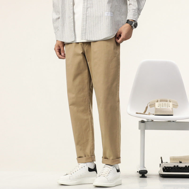 Herren Komfortable Chinohose mit Bequemlichem Schnitt Echoarchiv