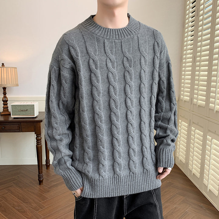 Herren Grobstrickpullover Echoarchiv