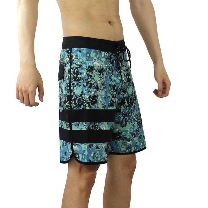 Herren Badeshorts mit innovativem Wasserabweisendem Material Echoarchiv
