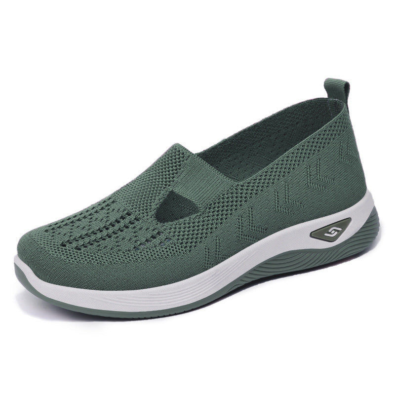 Damen Atmungsaktive Slip-On Sneakers mit elastischem Design Echo Archiv