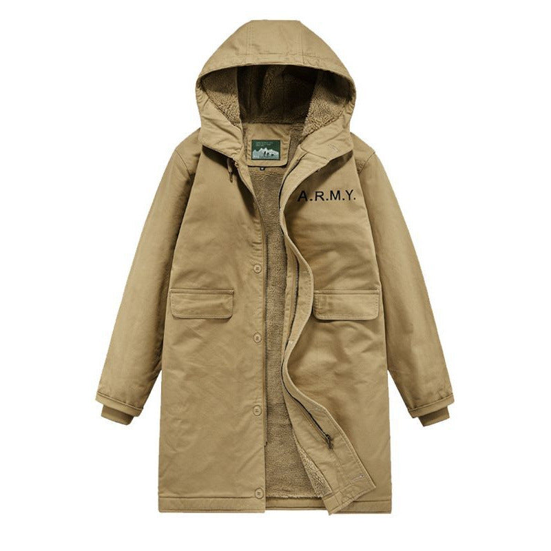 Herren Lange Parkajacke Echo Archiv
