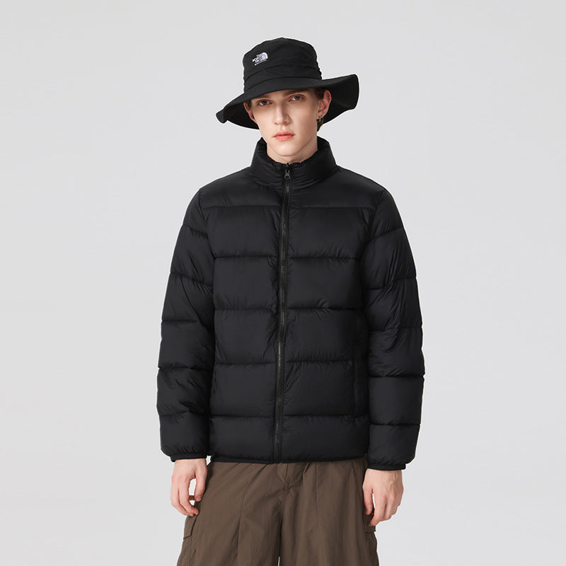 Herren Gepolsterte Steppjacke mit hohem Stehkragen und thermischer Isolierung Echo Archiv