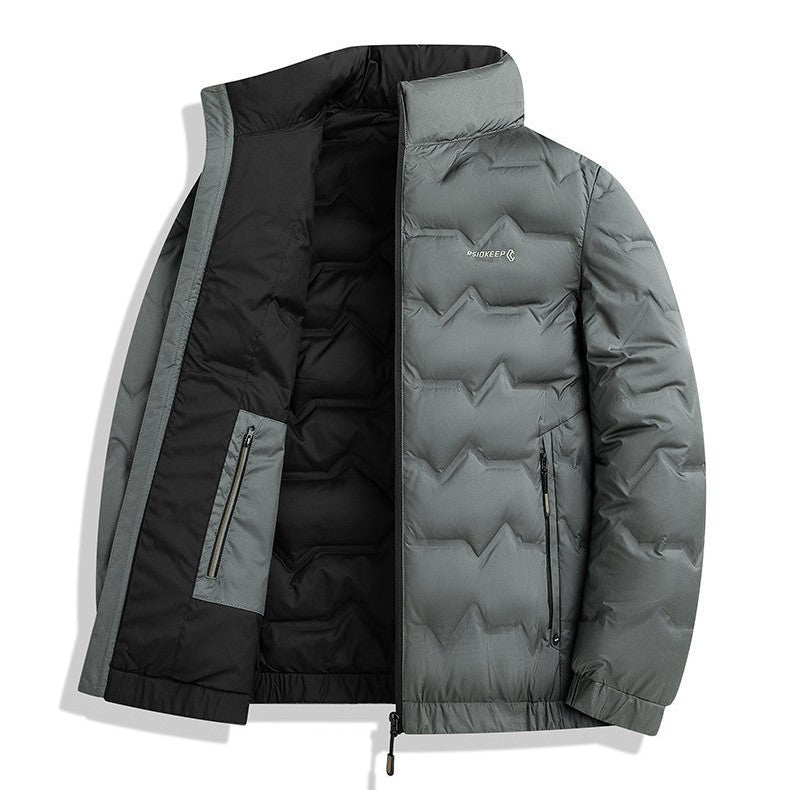 Herren Gefütterte Winterjacke Echoarchiv