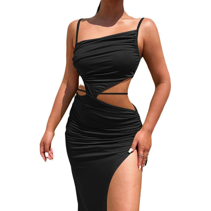 Damen Set mit Cropped Top und Maxirock mit Raffung Echo Archiv
