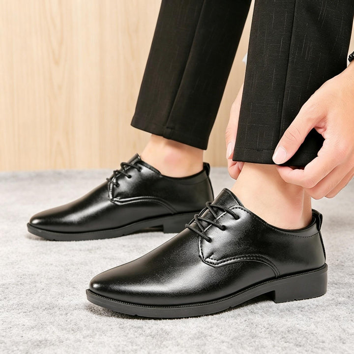 Herren Klassische Lederschnürschuhe Echoarchiv