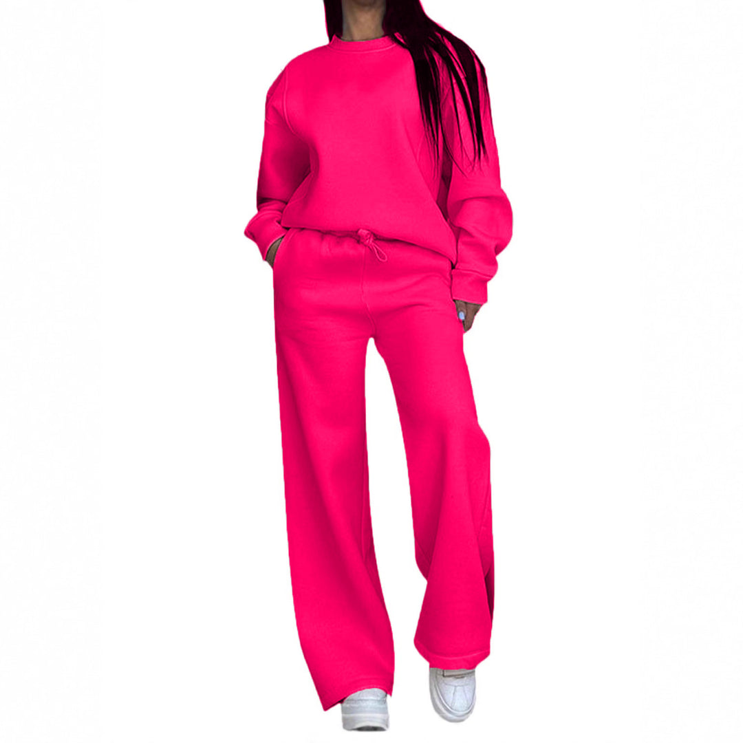 Damen nan lässiges Oversize Sweatshirt und weite Jogginghose Set Echo Archiv