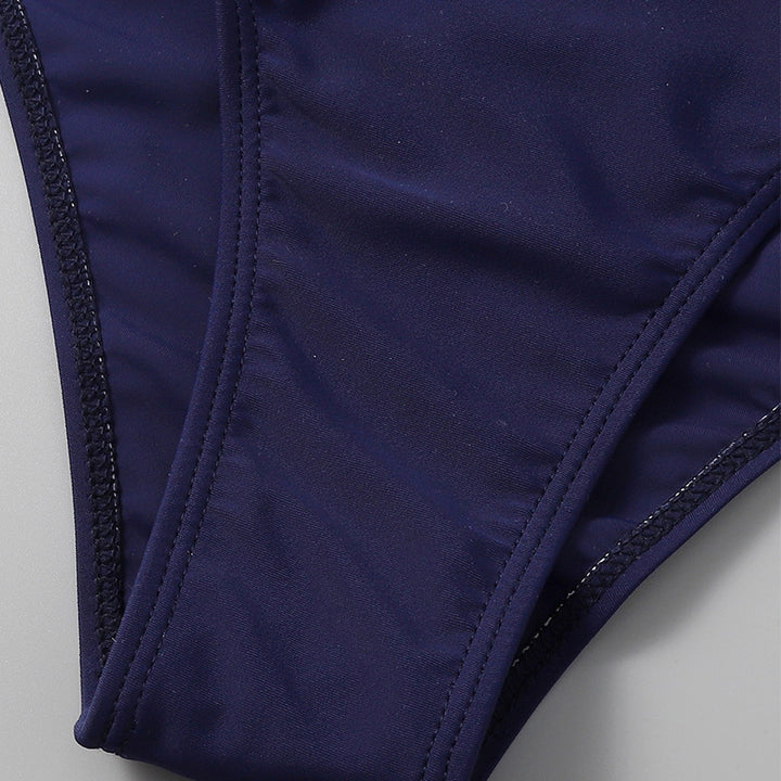 Damen Zweiteiliges Bikiniset mit asymmetrischem Oberteil Echo Archiv