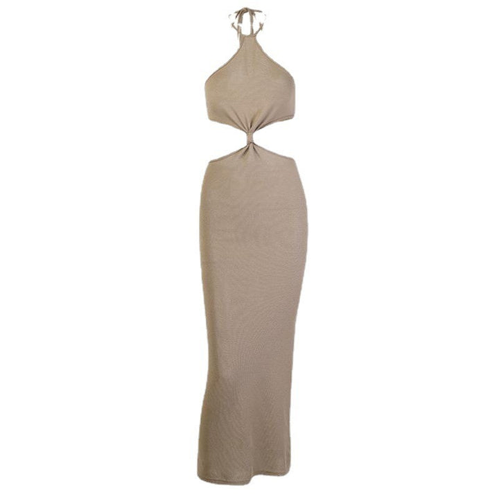 Damen Maxikleid mit cut-out Design und eleganter Knotendetail Echo Archiv