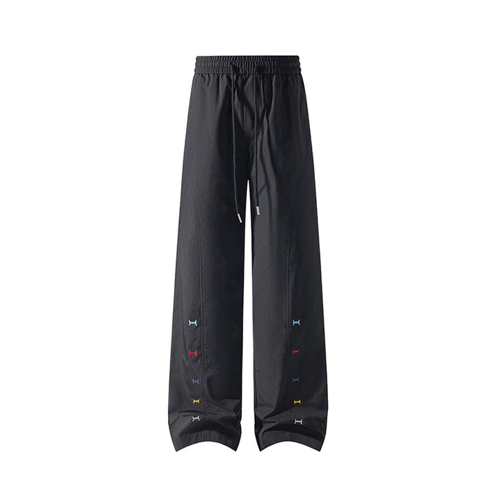 Damen Sportliche Freizeithosen mit elastischem Bund und buntem Detail Echo Archiv