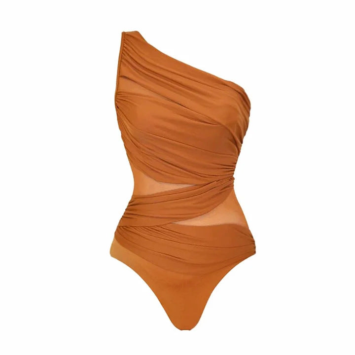 Damen modisches Zweiteiler Bikini-Set mit eleganter Wickelrock Echo Archiv
