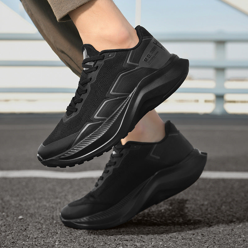Unisex Aerodynamische Straßen-Laufschuhe mit nahtlosem Mesh-Oberteil und reaktiver Hohlkern-Zwischensohle – Tavélo