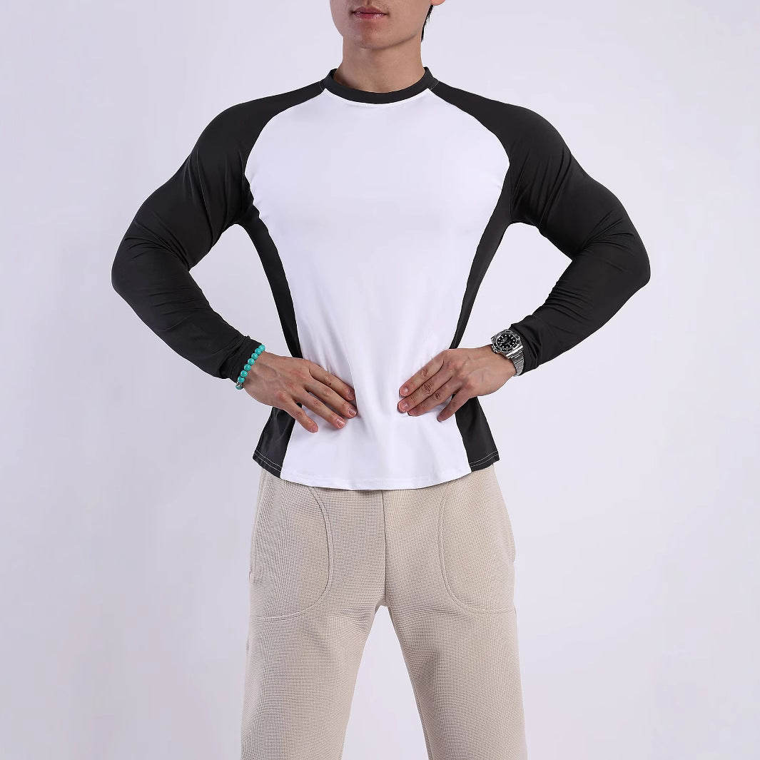 Herren Sport-Langarmshirt mit atmungsaktiven Einsätzen und ergonomischem Schnitt Echoarchiv