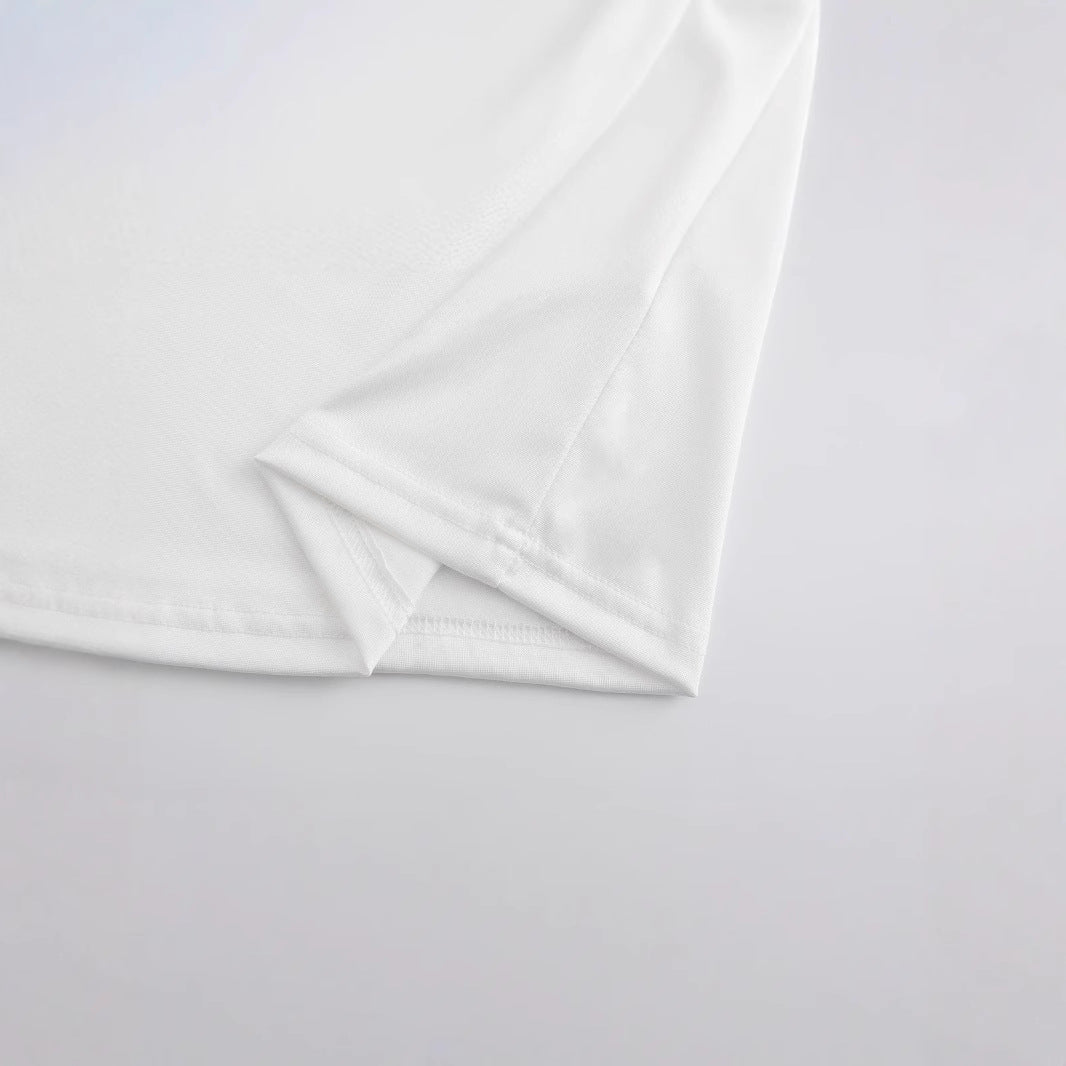 Damen Crop-Shirt mit kreativem Cowboy-Statement Echo Archiv