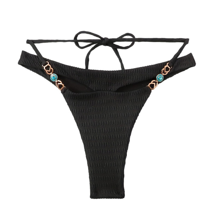 Damen Hochgeschnittenes Bikini-Unterteil mit dekorativen Akzenten Echo Archiv