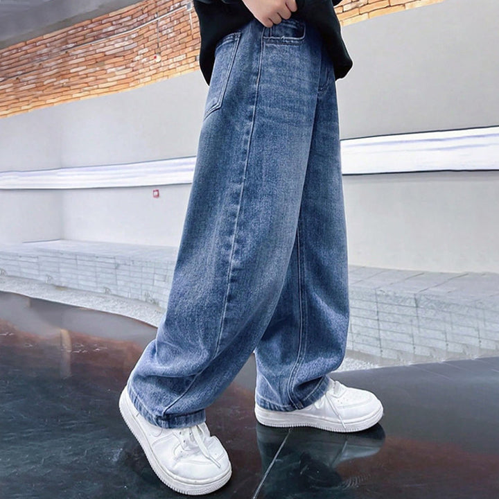 Unisex weite Jeans mit modernem Schnitt Echo Archiv