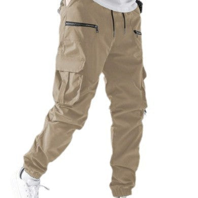 Herren Cargo-Jogginghose mit elastischem Bund und praktischen Reißverschlusstaschen Echoarchiv