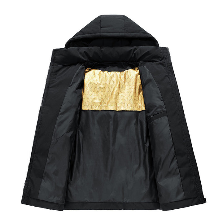 Herren Isolierte Winterjacke Echo Archiv