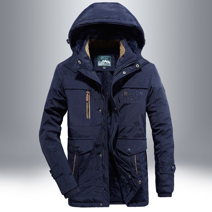Herren Wasserfeste Outdoor-Jacke mit Fleece-Futter Echo Archiv