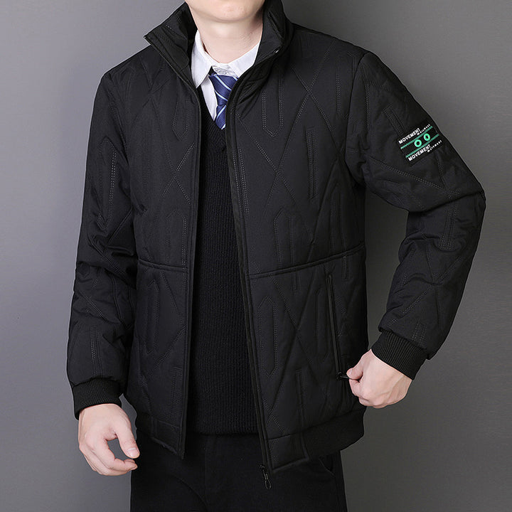 Herren urbane Übergangsjacke mit strukturiertem Design Echo Archiv