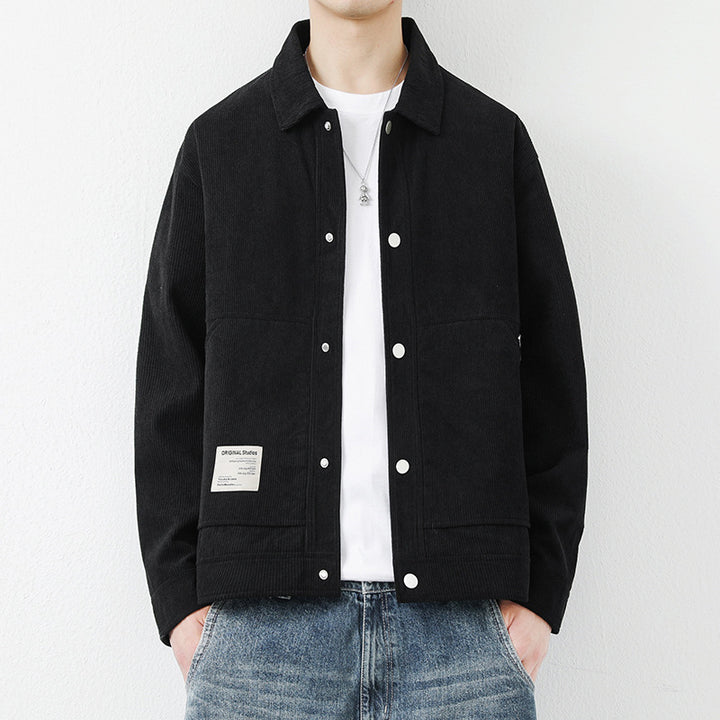 Herren Modische Cordjacke Echo Archiv