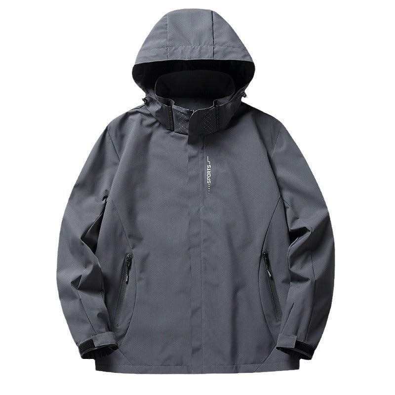 Herren Hochwertige Wasserfeste Outdoor-Jacke Echo Archiv