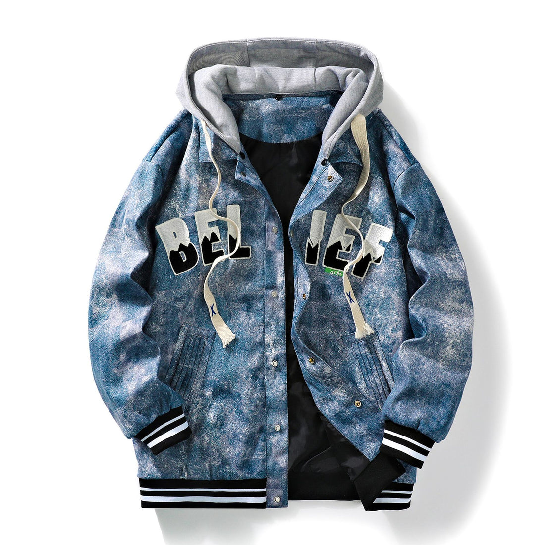 Herren Urbane Freizeitjacke mit Kapuze Echo Archiv