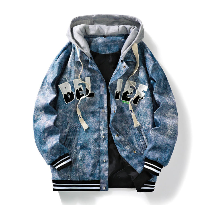 Herren Urbane Freizeitjacke mit Kapuze Echo Archiv