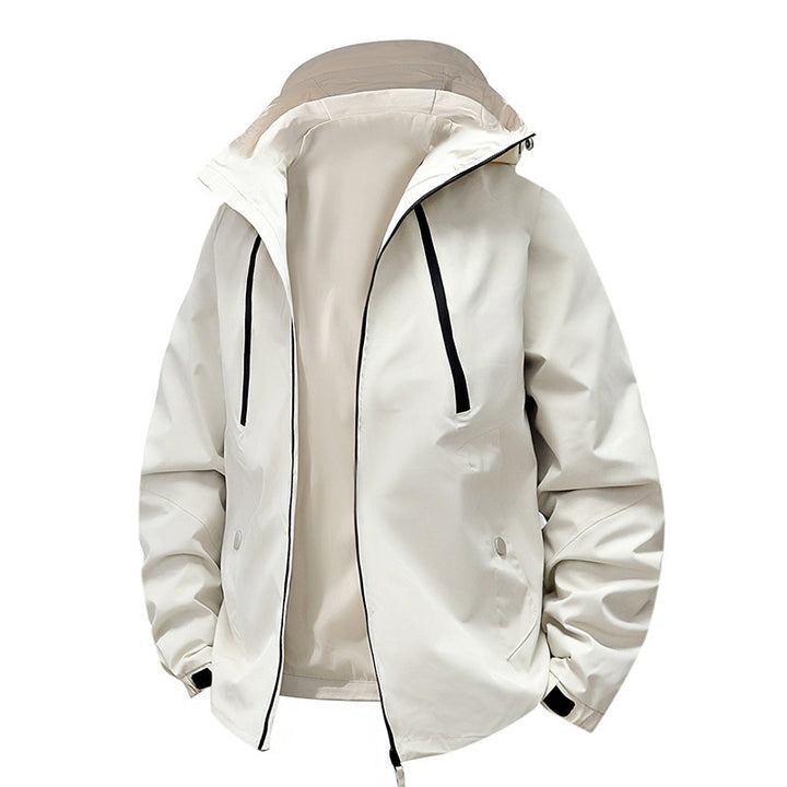 Herren Moderne Wetterjacke Echo Archiv