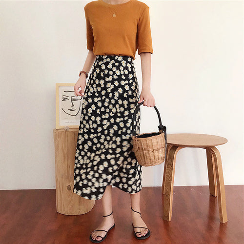Damen Floral Maxirock Echoarchiv