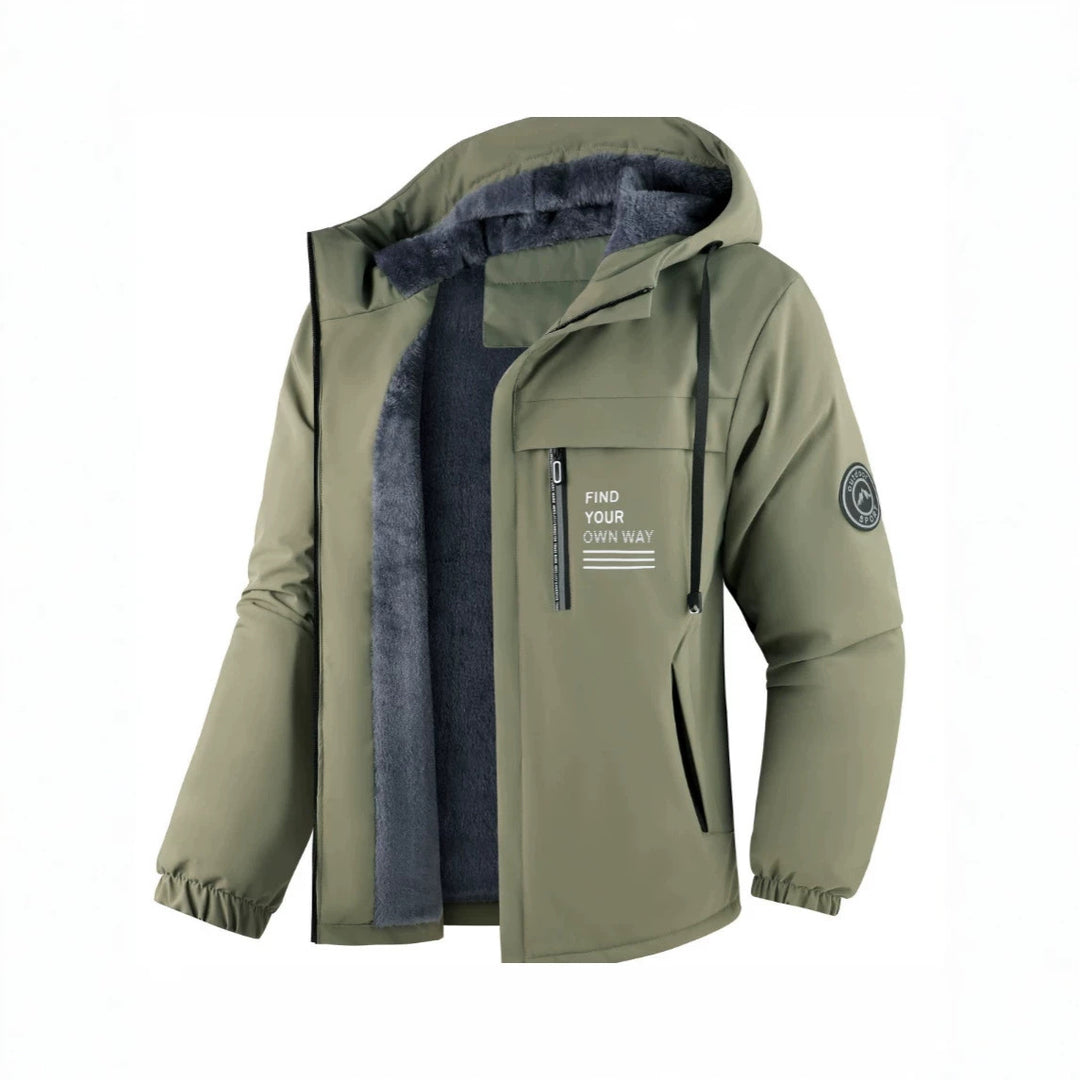 Herren Wasserabweisende Fleecejacke Echo Archiv