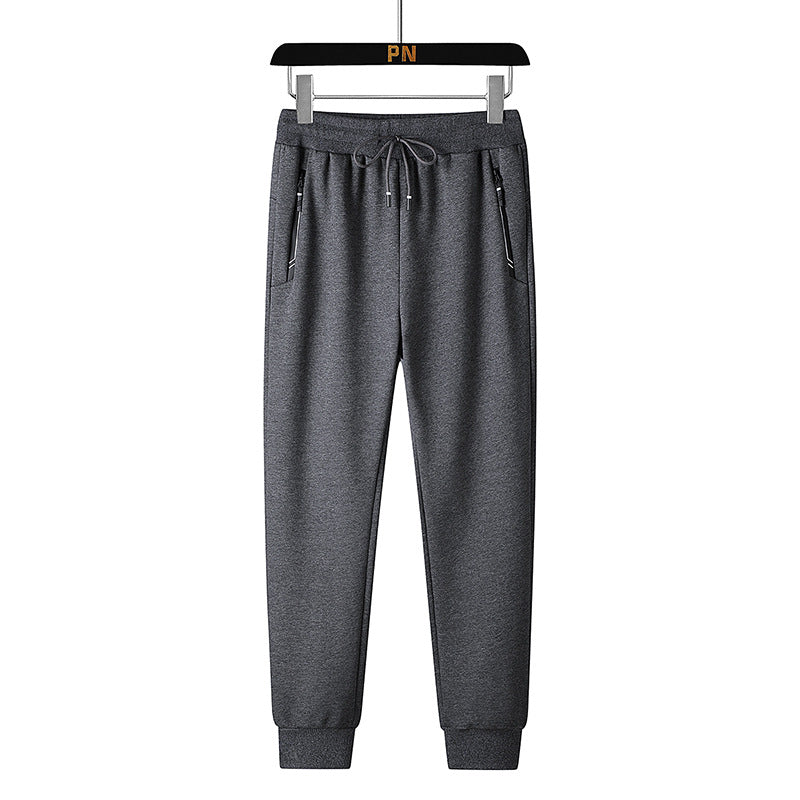 Herren Thermo-Fleece-Jogginghose mit angerauter Innenseite, Reflektierenden Reißverschlusstaschen und Kordelbund Echoarchiv