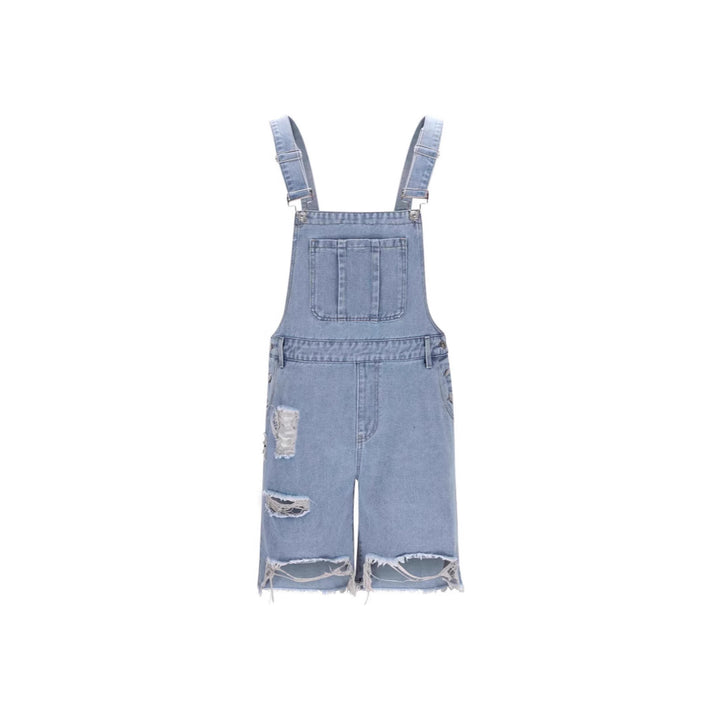 Herren Lässige Jeans-Latzhose Echo Archiv