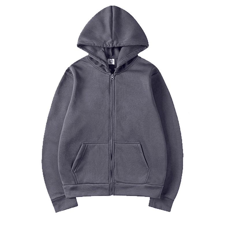 Damen Sportlicher Kapuzenpullover mit durchgehendem Reißverschluss und Tasche Echoarchiv