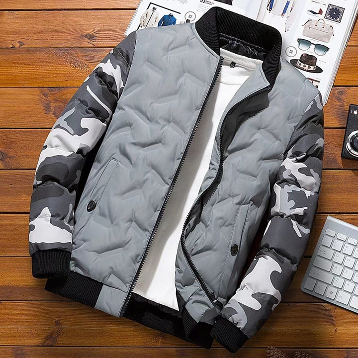 Herren Urbane Camouflage Steppjacke Echo Archiv