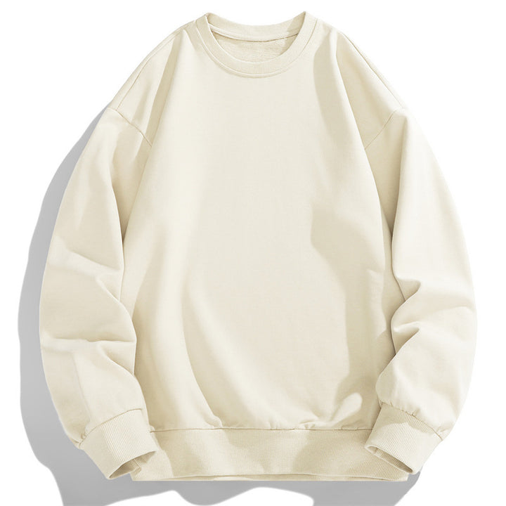 Herren Oversize Rundhals-Sweatshirt mit Rippbündchen und dropped-shoulder Schnitt Echo Archiv