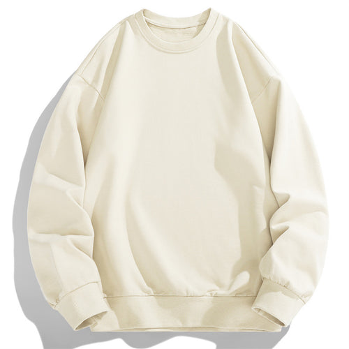 Herren Oversize Rundhals-Sweatshirt mit Rippbündchen und dropped-shoulder Schnitt Echo Archiv
