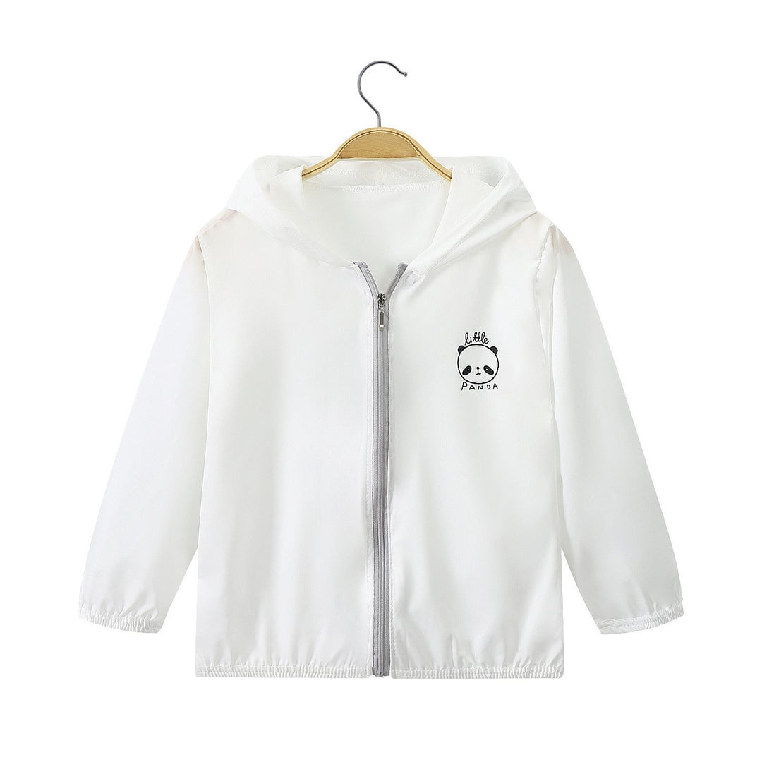 Unisex nan leichte Kapuzenjacke mit durchgehendem Reißverschluss und niedlichem Panda-Print  Echo Archiv