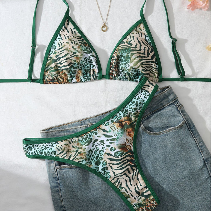 Damen Tiermuster Bikini Set Echo Archiv
