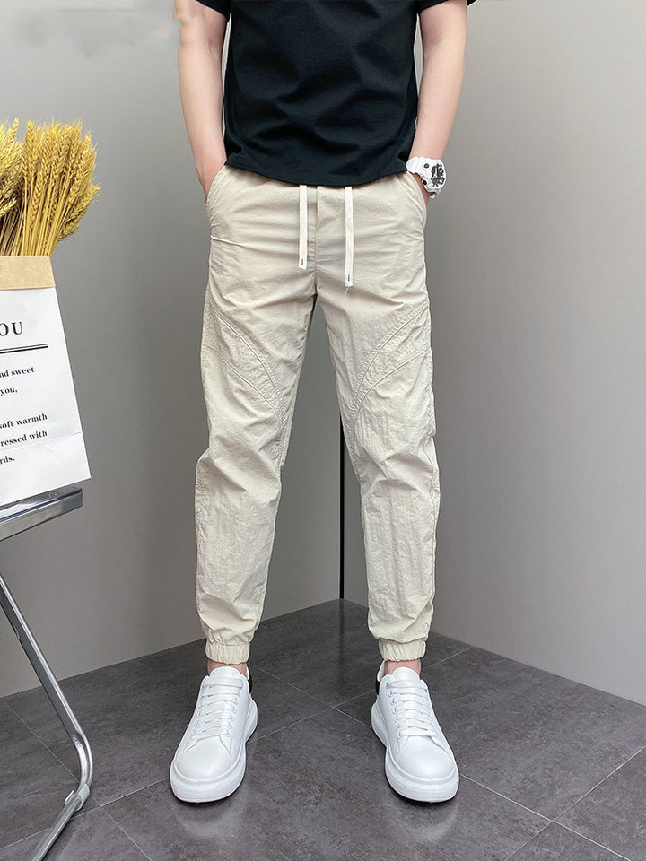 Herren Lässige Fitness-Hose mit elastischem Bund Echoarchiv