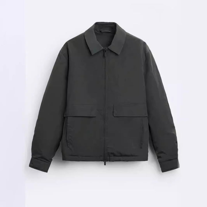 Herren lässige Jacke mit praktischen Taschen und modernem Schnitt Echoarchiv