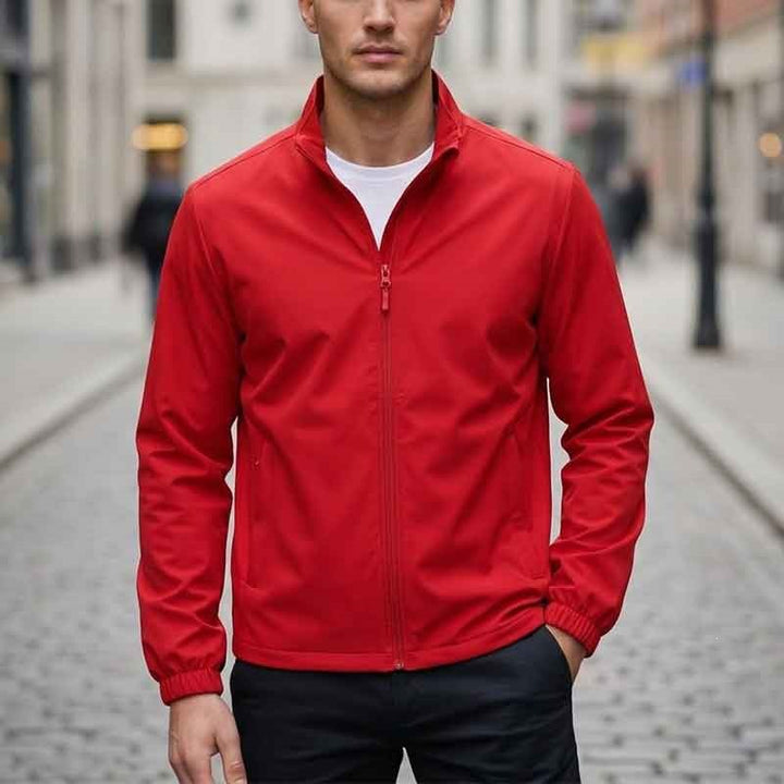 Herren Atmungsaktive Übergangsjacke mit praktischem Stehkragen Echo Archiv