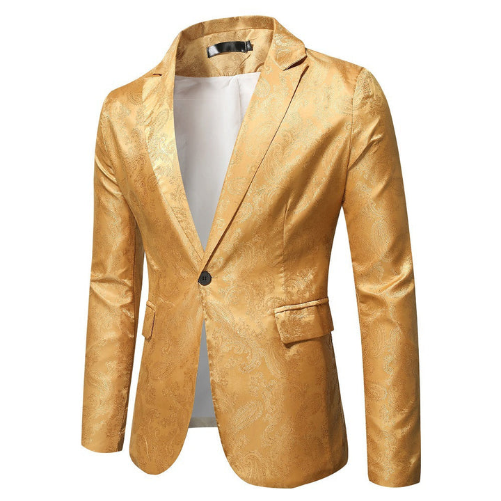 Herren eleganter Blazer mit Paisleymuster Echoarchiv