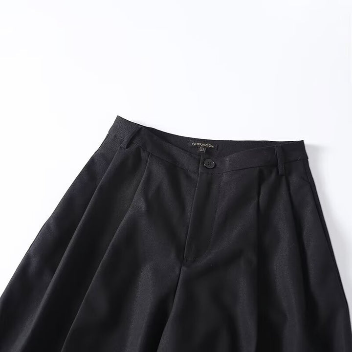 Damen Weite Palazzo-Hose mit eleganter Schnittführung und feiner Textur Echo Archiv