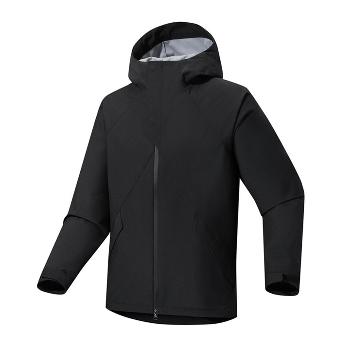 Herren Urbaner Softshell-Trekkingparka mit nahtversiegelter Wetterschutzmembran und anatomischer Kapuze Echo Archiv