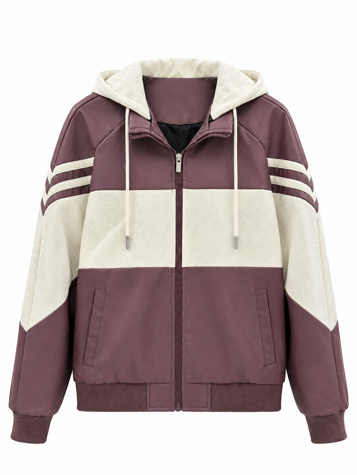 Damen Sportliche Kapuzenjacke Echo Archiv