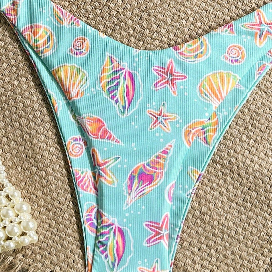 Damen Triangel-Bikini mit maritimen Verzierungen Echo Archiv